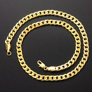 14k Gold Plated High-Quality Stainless Steel 24"